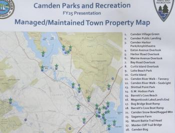 Camden has 700 acres under public ownership.