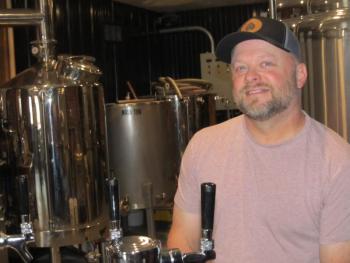 Rob Martell, co-owner of Maineport Brewing