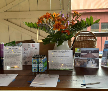 Silent Auction. (Photo courtesy Pope Memorial Humane Society)