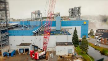 The former Madison Paper mill in Madison, after its renovation to TimberHP. (Photo courtesy Josh Gerritsen)