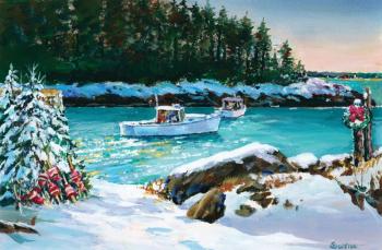 “December Cove” by Sandy Crabtree. (Photo courtesy Pine Tree Society)