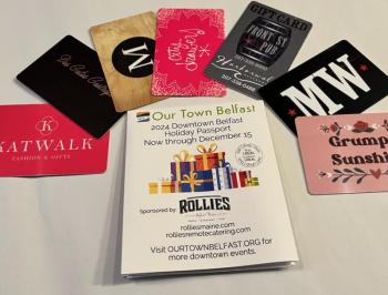 2024 Our Town Belfast passport program. (Photo courtesy Our Town Belfast)