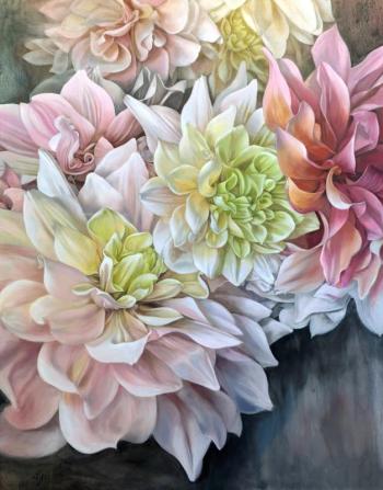 Tammy Ricker, Dancing Dahlias. (Photo courtesy BRAF)