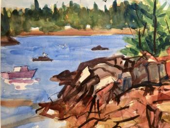 Boothbay by Julian Sacks. (Photo courtesy Waldo Theatre)