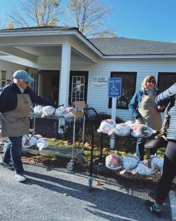 Camden Area Food Pantry. (Photo courtesy Maine Sport Outfitters)