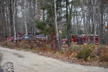 Staging on Feyler Road. (Photo by Sarah Thompson)