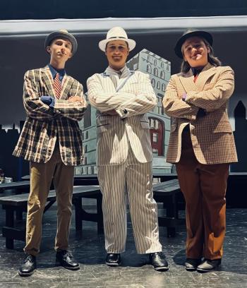 Scene from Guys and Dolls. (Photo courtesy Peter Stuart)