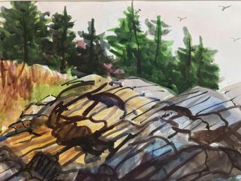 Pines by Julian Sacks. (Photo courtesy Waldo Theatre)