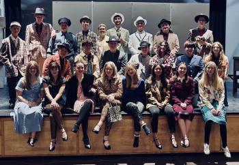 Medomak Valley Players cast photo. (Photo courtesy Peter Stuart)