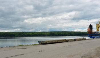 Sears Island, as viewed from Mack Point, which lies across a short channel in Searsport. (file photo)