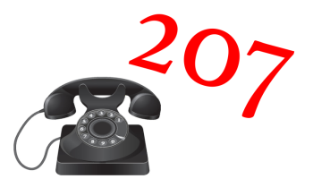 area code 207