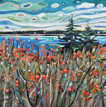 Vibrant Solstice by Susan Bartlett Rice. (Photo courtesy The Craignair Gallery)