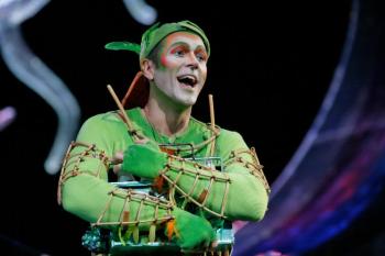 Nathan Gunn as Papageno in Mozart's "The Magic Flute." (Photo by Ken Howard/Met Opera)