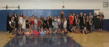 Girl Scouts Founder's Day Dance 2024. (Photo courtesy Trina Schroeder, Girl Scouts of Maine volunteer)