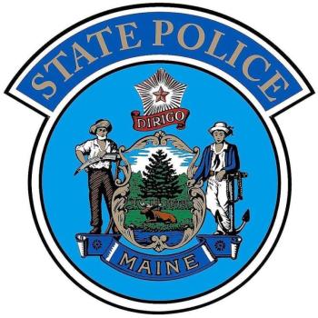 Maine State Police patch. 