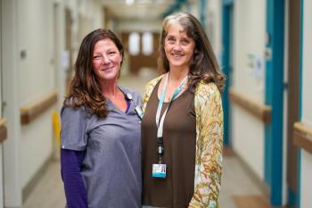L-R: Tanya Astbury, RN and Ann-Maragret Shaheen, RN. (Photo courtesy Northern Light Health)