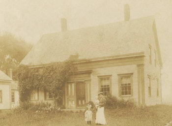 An historic house in Rockport