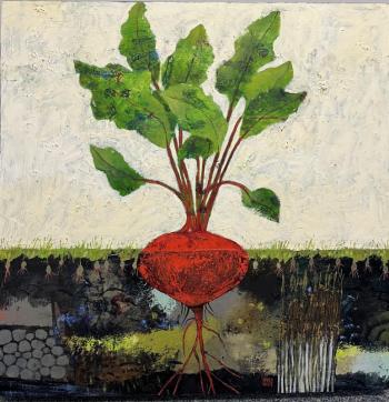 Vegetable 14 by Sheep Jones. (Photo courtesy Local Color Gallery)