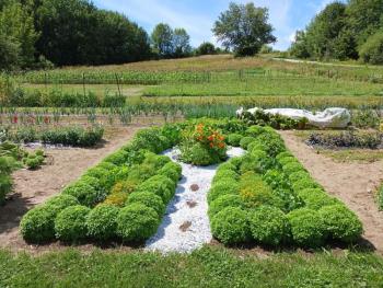 Ornamental Herb Garden in Appleton. (Photo courtesy Merryspring Nature Center)