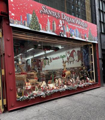 One of many colorful window displays that caught the authors' attention during a whirlwind trip to NYC. Courtesy of Allison Wells One of many colorful window displays that caught the authors' attention during a whirlwind trip to NYC. Courtesy of Allison Wells