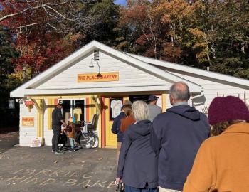 The Place bakery in October. (Photo by Lynda Clancy)