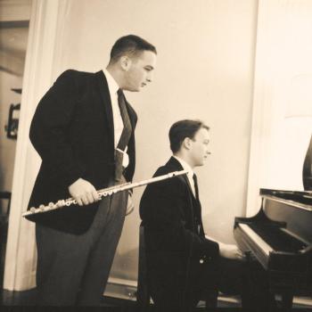  Thomas and Andy Wolf. (Photo courtesy Bay Chamber Concerts and Music School)