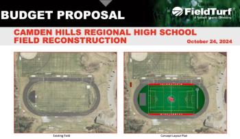Artificial turf field proposal at CHRHS Artificial turf field proposal at CHRHS