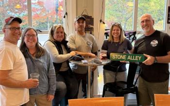 Left to Right: Shawn Wilcox, Andrea Wilcox, Jill Mitchell, Brandon Allen, Tara Boynton, and Todd Boynton. Photo courtesy Ryan Watts (Left to Right) Shawn Wilcox, Andrea Wilcox, Jill Mitchell, Brandon Allen, Tara Boynton, and Todd Boynton. Photo courtesy Ryan Watts