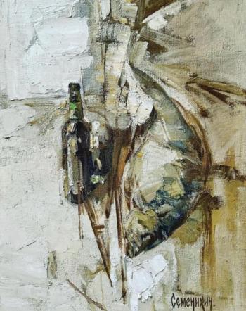 Work by Evgenii Semenikhim. (Photo courtesy Camden Public Library)