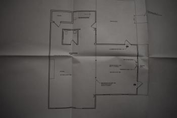 The beginnings of a floor plan