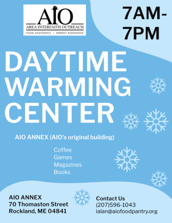  Daytime Warming Shelter poster