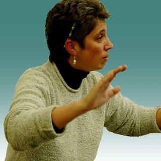 Conductor Deirdre McClure. (Photo courtesy Penobscot Bay Orchestra)
