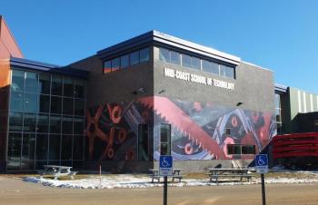 Mid-Coast School of Technology, in Rockland. (Photo by Chris Wolf)