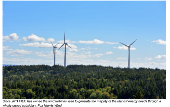 USDA wind turbines north haven