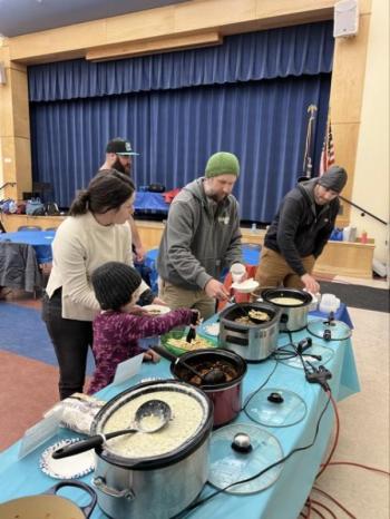 Soup and Trivia (Photo by Lauren Beverdge)