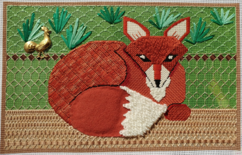 Fox by Susan Hoekstra. (Photo courtesy Searsmont Town Library)