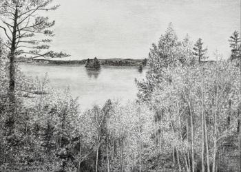 Art by Emma Schurink. (Photo courtesy Searsmont Town Library)