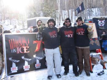 Whiskey On Ice team. Photo by Kay Stephens