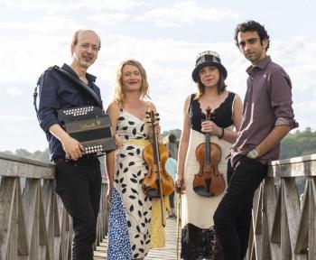 (L-R) John Williams, Katie Grennan, Winifred Horan and Utsav Lal of Reverie Road. (Photo courtesy Strand Theatre)