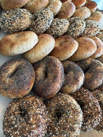 Union St bagels. (Photo courtesy Rockport Public Library)