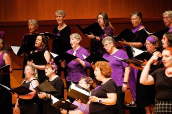 Women in Harmony. (Photo courtesy Unitarian Universalist Church of Brunswick)