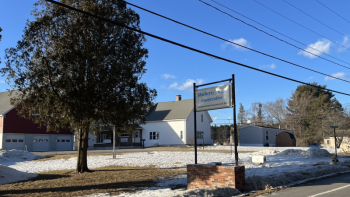 entrance to blueberry fields cooperative.