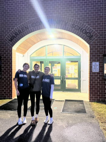 Grace Wesbrock, Arden Kondracki, Haley Blake. (Photo courtesy Mid-Coast School of Technology)