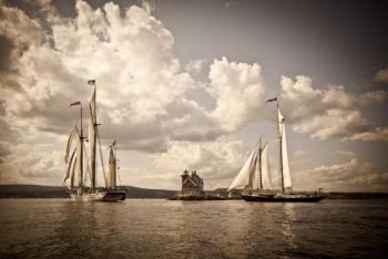 "Rounding The Light" captured by Jim Dugan. (Photo courtesy Good Tern Co-op)