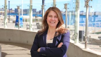 Elizabeth Scott. (Photo by Vanessa Kahn, courtesy New England Aquarium)