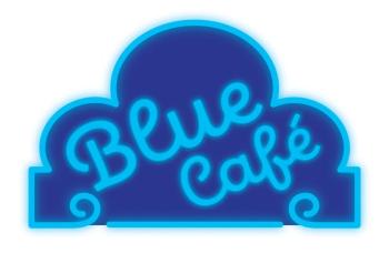 Blue Cafe logo