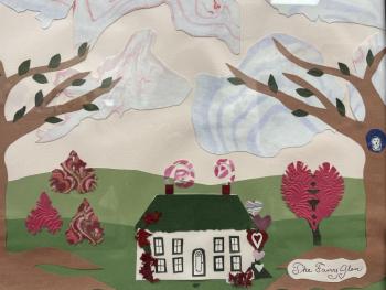Paper cutting by adult student Gabrielle Wicklow. (Photo courtesy Rockport Public Library)