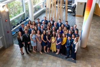 Maine Track Celebration group photo. (Photo courtesy MaineHealth)