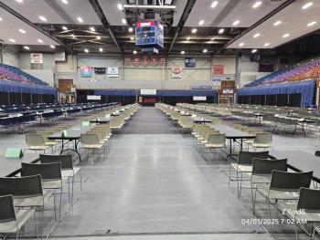 The day before the meet. (Photo by Brian Twitchell)