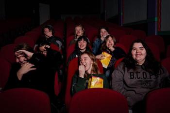 Students from the Torchlight Youth Multimedia Mentorship to host third ‘Spring Showcase & Fundraiser’ at Colonial Theatre, a semiannual event to promote emerging youth voices and community mentorship in creative media. (Photo by Chris Battaglia for Torchlight Media)